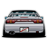 Nissan 180SX Sticker