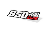 Custom Kilowatt Club Decal