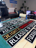 Custom/Personalised Show Car Number Plates