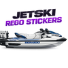 Jetski Rego/Registration Numbers Builder (Pair)