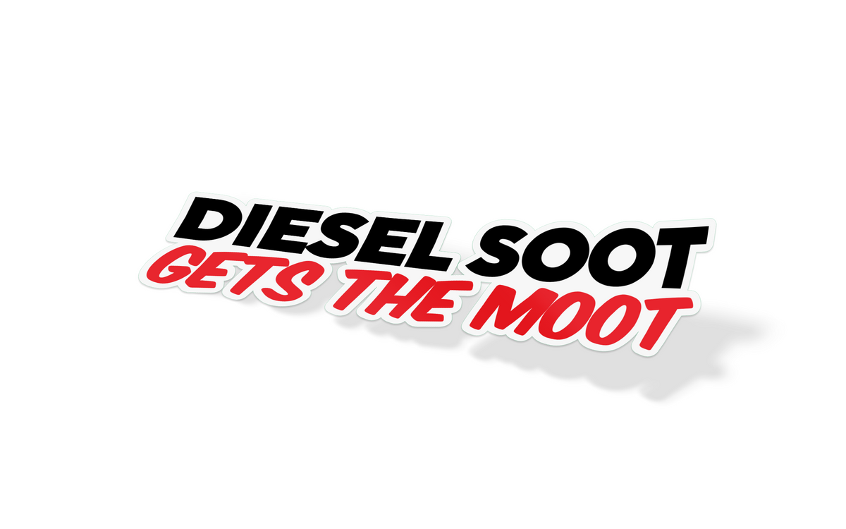 Diesel Soot Gets The Moot Decal – Stickered