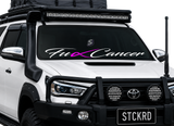 FUCK CANCER Window Banner