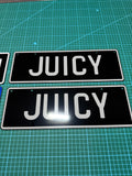 Custom/Personalised Show Car Number Plates