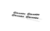 Brembo Caliper OEM Style Replacement Decal Sticker Set