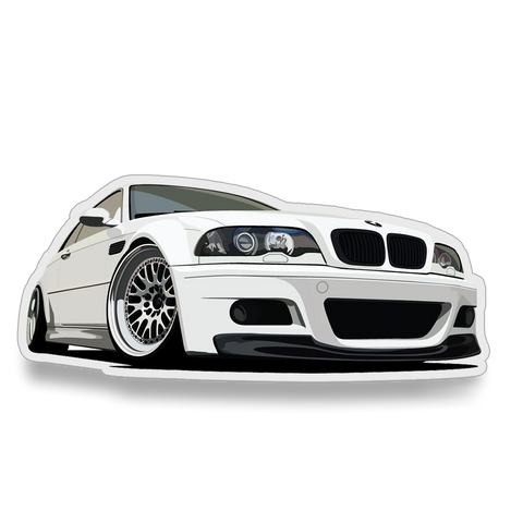 BMW E46 Sticker – Stickered