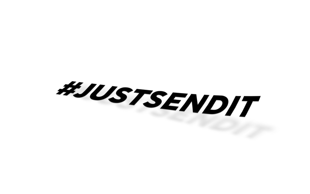 Justsendit Slap Sticker JUSTSENDIT Slap Sticker – Stickered